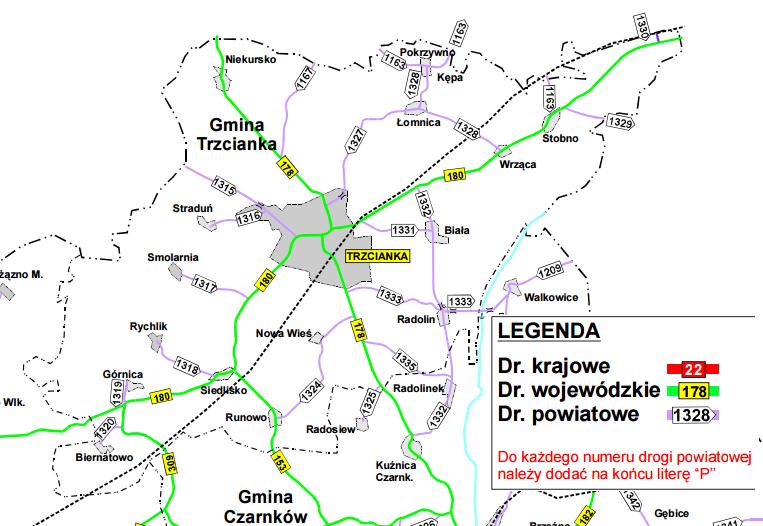 Na terenach wiejskich przeważa zabudowa zagrodowa, w której mieszka około 62% ludności. Zabudowę wielorodzinną blokową (była zabudowa mieszkaniowa KPGR Trzcianka) zajmuje około 30% ludności wsi.