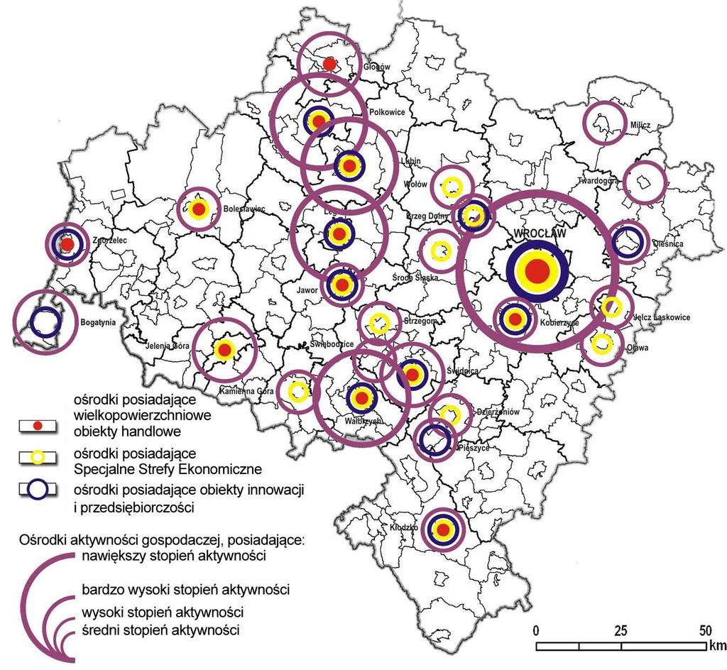 2 Diagnoza Silnie wytwórczy charakter regionu znaczący i