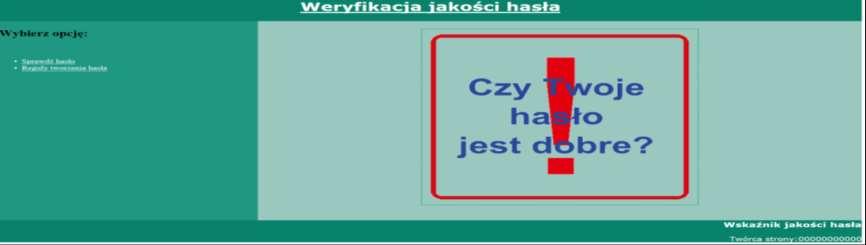 Strona index.html Cechy panelu prawego dla pliku index.html: wstawiony obraz rysunek.png. <!