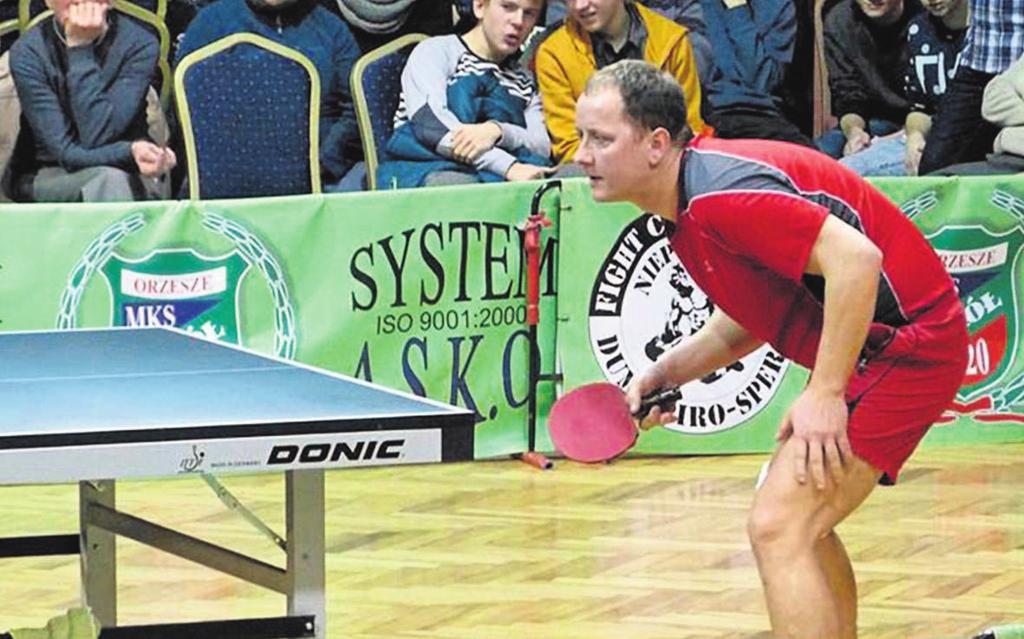12 17 maja 2018 www.nettg.pl trybuna górnicza PO SZYCHCIE Flip, topspin i celuloidowa piłeczka W tenisie stołowym liczy się przede wszystkim dobry refleks.