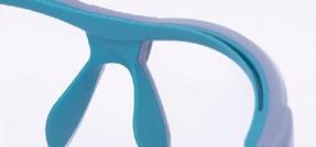 FLEXOR PLUS 24 g GA 166 FT CE Poliwęglan 100% 10 Sztuk Easy Fit Soft Wytrzymałe: Okulary ochronne chronią nie tylko