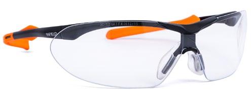 wzornictwo Miękkie noski Niewielki ciężar wzornictwo lub logo własne możliwe na WINDOR WINDOR XL Daleko sięgające ochronne szybki okularowe dają nieograniczone pole widzenia.