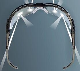 lepsze rozpoznawanie zagrożeń łatwiejsze komunikowanie się zwiększona koncentracja, praca bez zmęczenia w szczególności w przypadku obowiązku noszenia okularów ochronnych TERMINATOR - ANTIREFLEX z