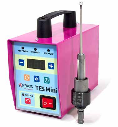 The torque values generated within TES Mini are measured at the tube