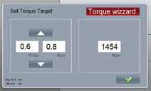 Torque Wizard helps to calculate torque settings based on: %wl reduct, Feed Angle, Mandrel taper, Tube Diameter, Tube Yield (Ultimate tensile strength), Wall Thickness (Gauge, Expansion Length) 3