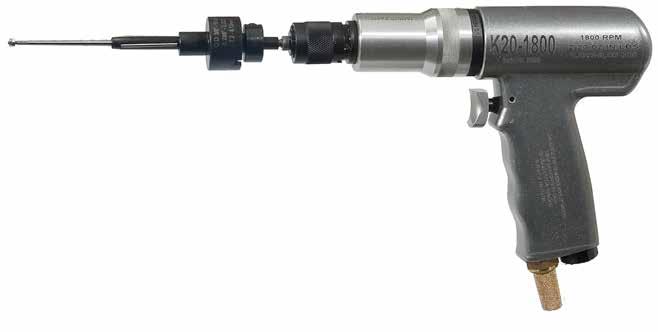 Rolling Controls KRAIS Tube Expander D-2 K20 Pneumatic Rolling Motors Pneumatischer Aufweitemotor K20 Napęd pneumatyczny do rozwalcowywania rur K20 K20 pneumatic rolling motor is designed for the