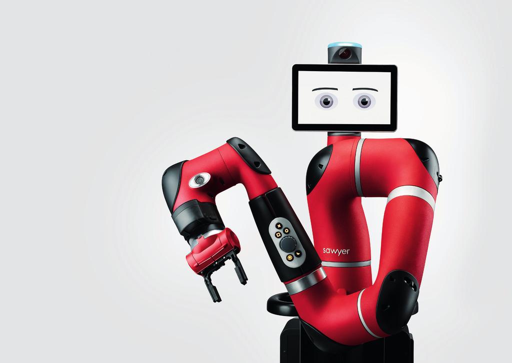 Łączymy inteligencję ze współpracą Oprogramowanie Intera Platforma softwarowa Intera pozwala użytkownikom Sawyera indywidualnie zaprogramować robota poprzez uczenie go zadań do wykonania.