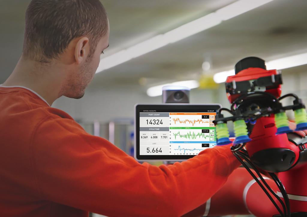 Tworzymy inteligentne rozwiązania Oprogramowanie Intera jest rewolucyjną platformą softwarową dla robotów współpracujących.