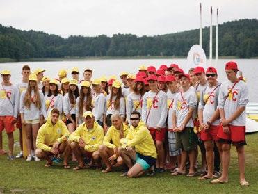 OBOZY LETNIE WISEŁKA Rescue Lab nowoczesne elektroniczne fantomy do resuscytacji, zawody ratownicze ILS, musztra, nauka i doskonalenie technik pływania sportowego i ratowniczego, skoki ratownicze,