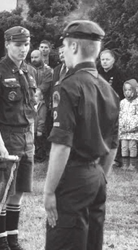 Zgodziłem się więc na objęcie funkcji w komendzie szczepu aby móc w tym brać udział, włożyć swój wkład w pracę szczepu.