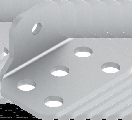 Obudowy OSM - System XT KĄTOWNIKI MOCUJĄCE XTK XTK MOUNTING ANGLES -
