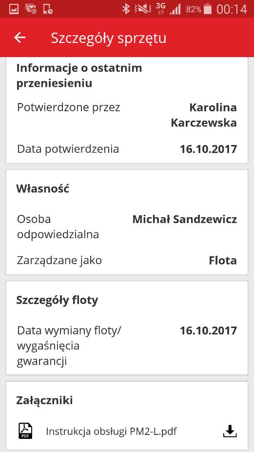 2.0 WYŚWIETLANIE ZAŁĄCZNIKÓW NA APLIKACJI MOBILNEJ 1.