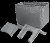 PF15 transparent 28cm 27cm 84g F 1402 99,90 zł Anti-Theft-Device Para stalowych linek z pętlą do montażu w workach z systemu QL2 i QL2.1. Krótka wersja: Front-Roller, Sport-Packer, Vario, City-Biker.