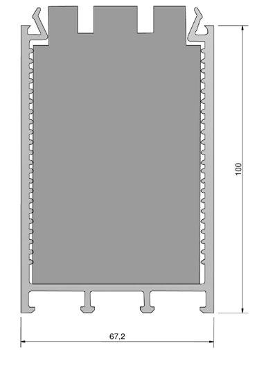 technika progowa SCHUECO 12 COMBI / COMBI PLUS - Profile podprogowe TSAP1067g taśma klejąca Adapter profili