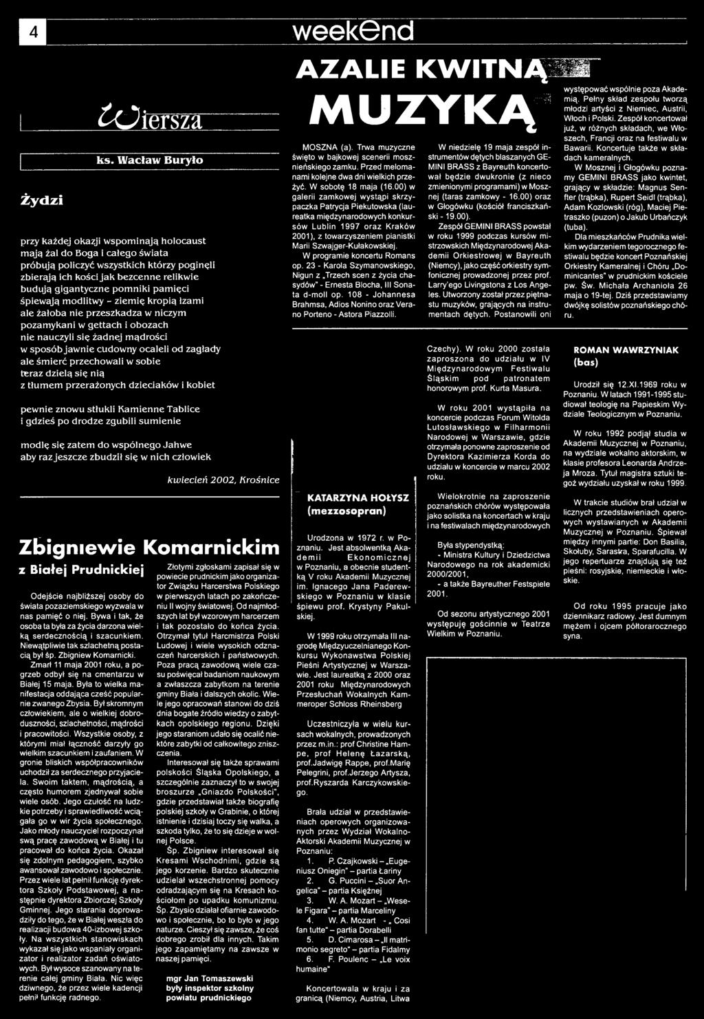 KLUB INTELIGENCJI. KATOLICKIEJ INFORMACJA. Informuj, e wykady Diecezjalnego Katolickiego Uni za zaley od szybkiego przystoso wania si do 17.55 Randka w ciemno - zabawa qulzo- wa Start Dobrodzie - LKS Kronica. Paczkw
