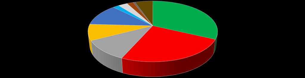 Wydatki na poszczególne zadania 1,7% 2,6% 1,8% 0,5% 5,0% 11,0%