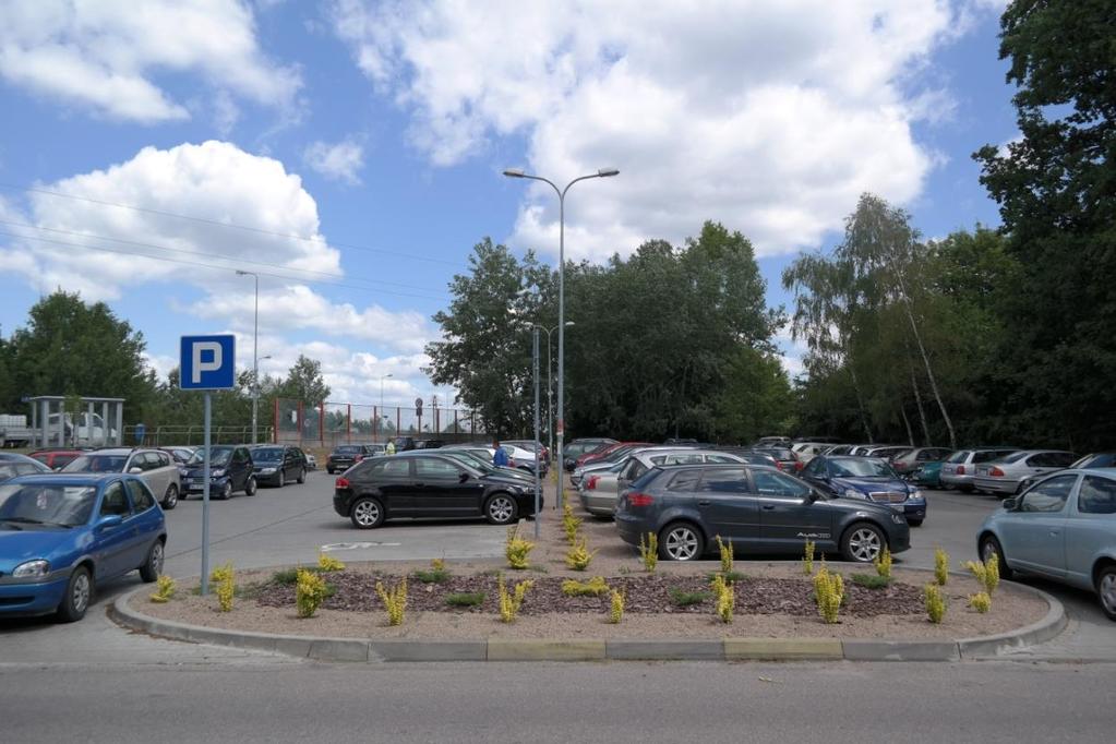 Modernizacja dróg i parkingów w Zegrzu W ramach inwestycji: