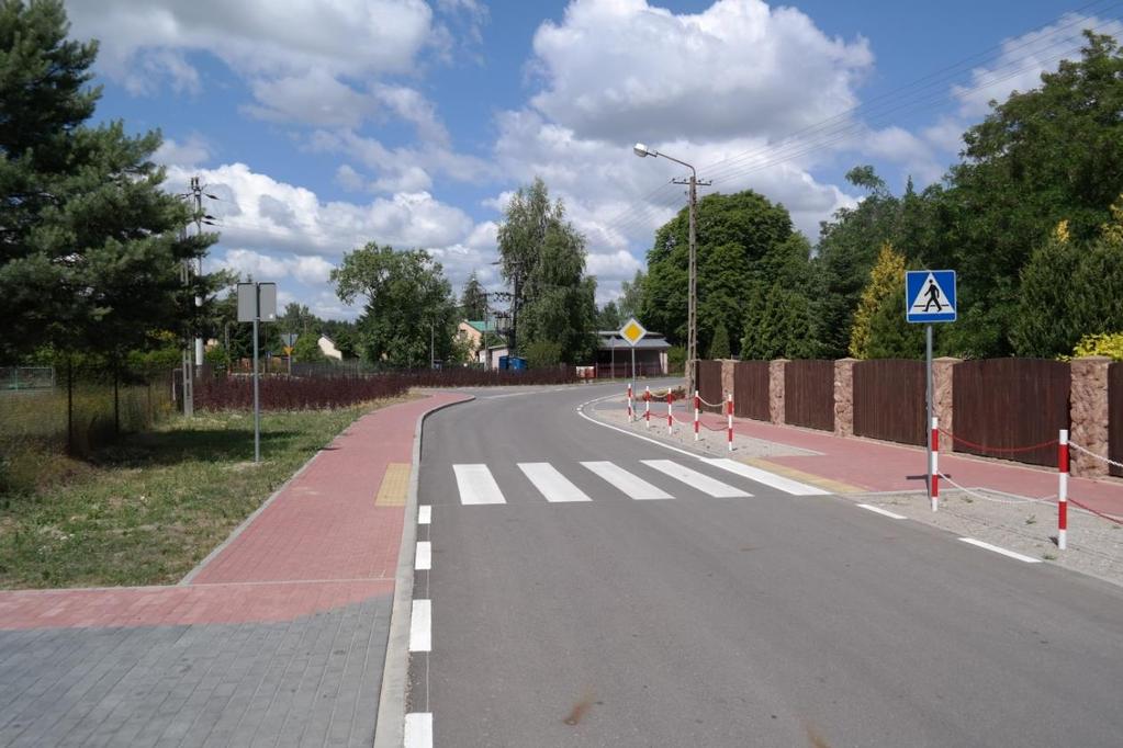 Budowa chodnika wraz z modernizacją drogi Nr 180424 W w Skubiance W