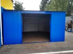 pod dachem, blacha akrylowa brąz ral8017, 6x6m brama podnoszona na