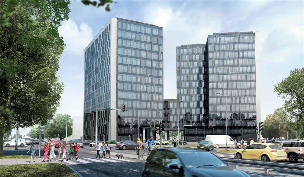 10. CZ OFFICE PARK Lokalizacja...Lublin, Al. Kraśnicka 25 Rok oddania...kolejne etapy 2018, 2019, 2020 Klasa budynku...a Całkowita zaplanowana powierzchnia w m 2...ok. 80 000 Aktualnie w budowie.