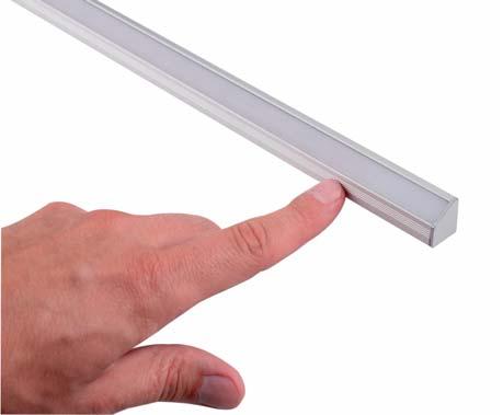 48 kuchnie.pl wyposa enie STARLINE MICRO O wietlenie Starline Micro to aluminiowy pro l o smuk ej i dyskretnej formie, z nowoczesnym, wygodnym wy cznikiem dotykowym.