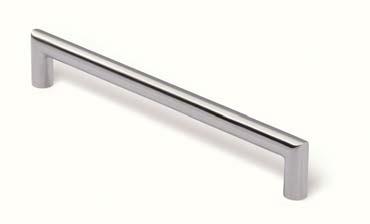 W ofercie dwie wersje kolorystyczne: chrom b yszcz cy (ZN1) i efekt stali szlachetnej (ZN21). Obie wersje dost pne s w d ugo ci 166 mm (rozstaw 64 mm).