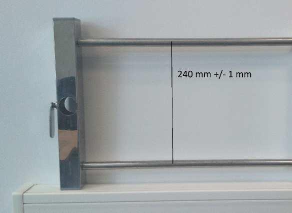 wymiarach (A x B x C [mm] = 100 x 0 x 5) wykonany z PTFE o długości wału 600 mm i średnicy 10 mm (zgodnie z katalogiem BOLA C 484-36) Wał śmigłowy czterołopatkowy o wymiarach (A x B x C [mm] = 140 x