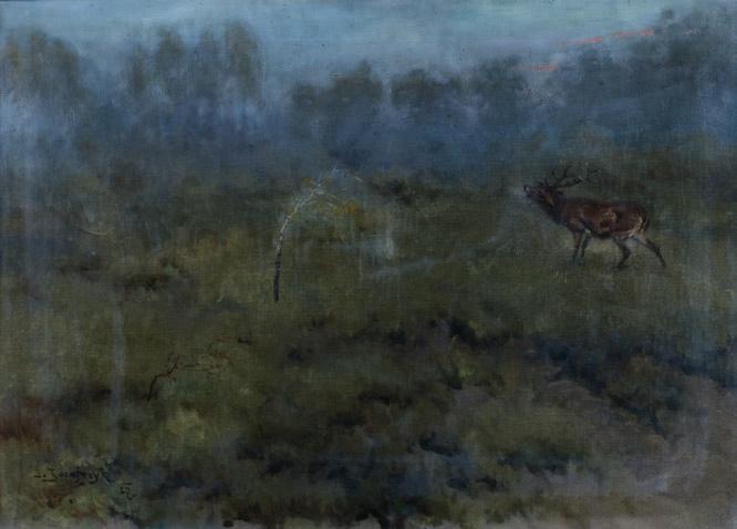 13. Stefan FIlIPKIEWIcZ (1879-1944) Pejzaż Olej, płótno, 67x 98 cm, sygn. p.d.