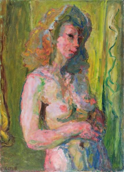36. henryk gotlib (1890-1966) akt Olej, płótno,