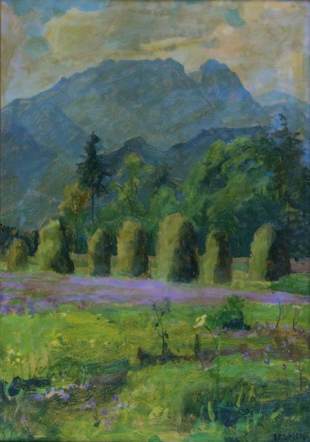Stanisław gałek (1876-1961) Pejzaż TaTrzański -