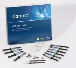 Idealnie uzupełnia system Signum do licowania. Jest w 100% kompatybilny z materiałami Signum composite, Signum ceramis i Signum matrix.