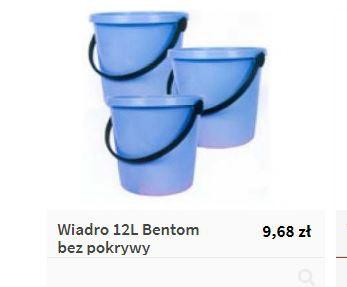 104. Wiadro plastikowe bez