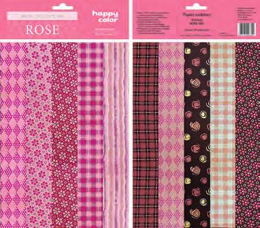 R05 kwiatki brązowe Kolekcja COLORS C01 kwiaty C02