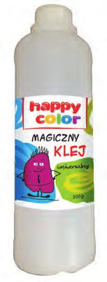 Klej szkolny, wodny (PVA) Uniwersalny klej na bazie wody i octanu winylu Do papieru, brystolu, kartonu, brokatu, drewna Do wszystkich papierowych technik hobbystycznych tj.