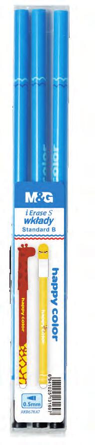 5 mm Końcówka kulkowa Wkłady standard A do długopisów: Buźki, Pieski, Uszaki Wkłady standard B do