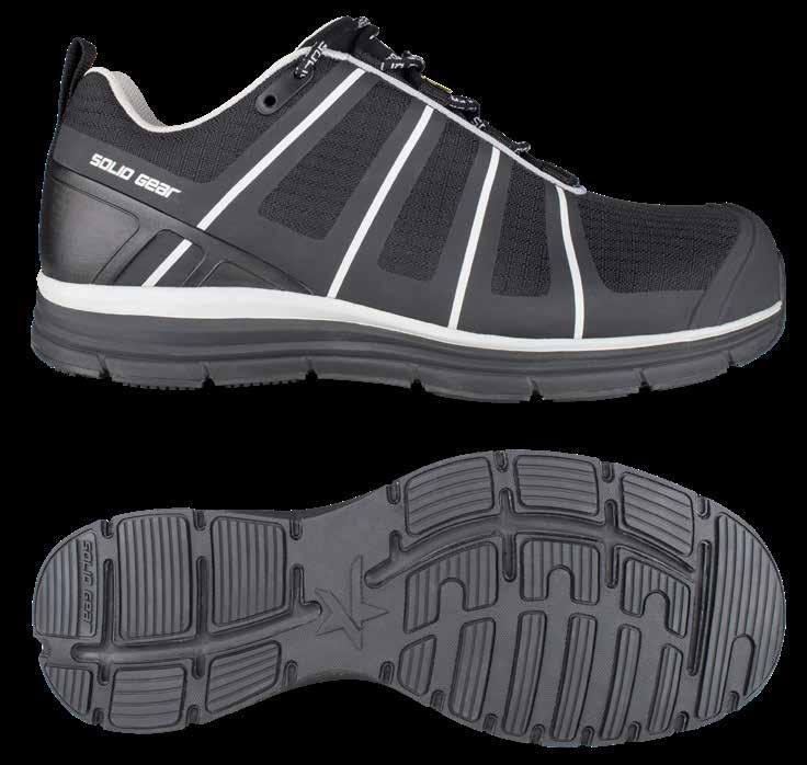 SOLID GEAR EVOLUTION BLACK Nr artykułu: SG80116 Evolution Black to kolejna generacja butów ochronne serii sportowej SOLID GEAR.
