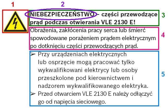 INSTRUKCJA MONTAŻ U VLE 2130 EL Stosowane symbole 2 Spis treści 1. STOSOWANE SYMBOLE 2 1.1 W dokumentacji 2 1.1.1 Wskazówki ostrzegawcze 2 1.1.2 Dodatkowe wskazówki 2 1.2 Na produkcie 3 2.