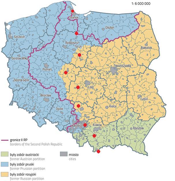 Założenia trasy 100 lat -100 km/dzień