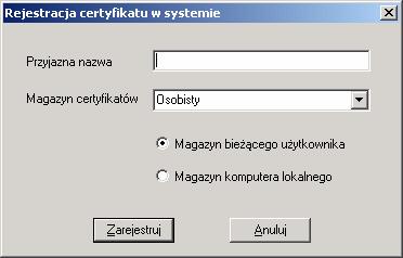 6. Konfiguracja ENCARD CSP ENCARD CSP jest biblioteką udostępniającą funkcje kryptograficzne w systemie Windows przez interfejs CryptoAPI.