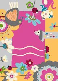 by Persian rugs, the tribal style as well as