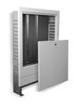 12 Rozdzia³ SYSTEM KAN-therm Szafki instalacyjne KAN-therm nowa szafka podtynkowa SWPSE, z lakierowan¹ ramk¹, do rozdzielaczy bez uk³adu mieszaj¹cego i z uk³adem mieszaj¹cym, z wygiêciem krawêdzi