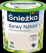 ŚNIEŻKA BARWY NATURY matowa farba lateksowa 2,5 l - 32, zł (13,20 zł/l) 5 l