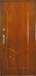 wykończenie drzwi: folia PVC;