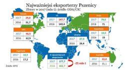 .pl W sezonie 2017/18 sytuacja na światowych rynkach zbóż, pomimo mniejszych zbiorów, będzie stabilna prognozuje W. Łopaciuk z IERiGŻ.