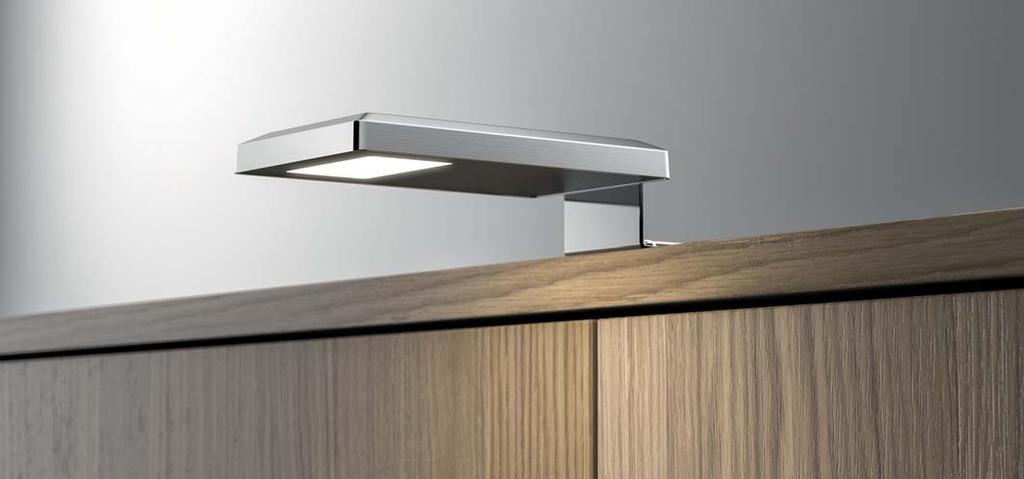 R LOOX. SYSTEM OŚWIETLENIA LED. LOOX LED 2033 OPRAWA MONTOWANA NA POWIERZCHNI PROSTOKĄTNA IP44 SYSTEM 12 V Nadaj swoim meblom stylowy, nowoczesny wygląd dzięki oprawie zewnętrznej LED 2033.