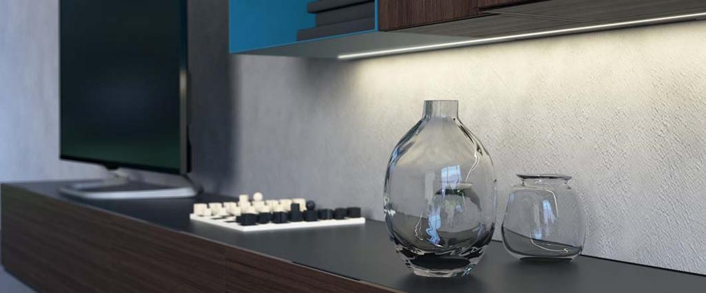 Taśma LED 2045 Wycięcie > możliwość skrócenia co 33,33 mm > przy wyborze profilu aluminiowego uwzględnić szerokość łącznika klipsowego Przewód zasilający 3,5 A/20 AWG z systemem wtyków 12 V i klipsem