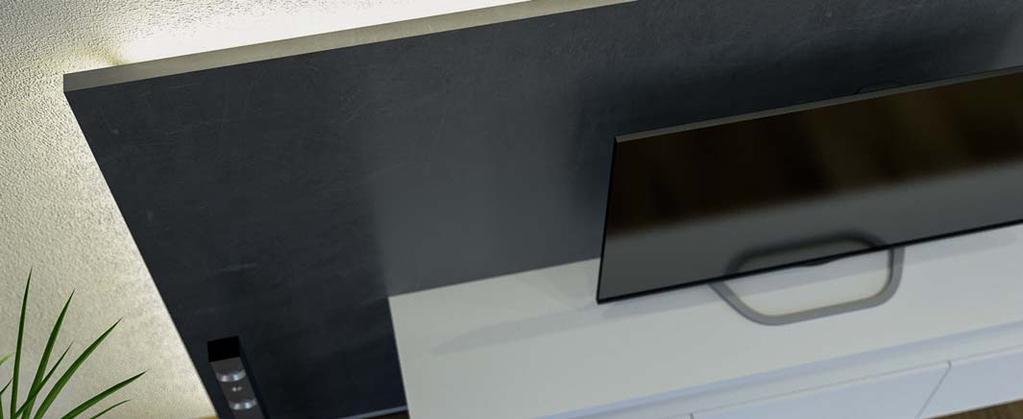 Taśma LED 3015 Wycięcie > możliwość skrócenia co 50 mm > przy wyborze profilu aluminiowego uwzględnić szerokość łącznika klipsowego > przewód zasilający 2 m 3,5 A/20 AWG z systemem wtyków 24 V i