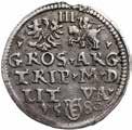 83 84 85 84 Stefan Batory trojak 1583 Ryga Wspaniała, mennicza moneta.