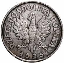 209 II RP PRÓBA srebro 5 złotych 1925 Konstytucja 81