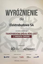 Oddziału Szczecińskiego Stowarzyszenia Elektryków Polskich w konkursie: NAJLEPSZY